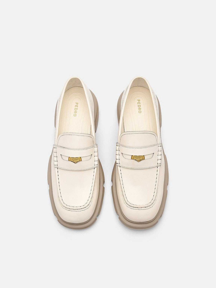 Clearance Ellis Leather Loafers Uni