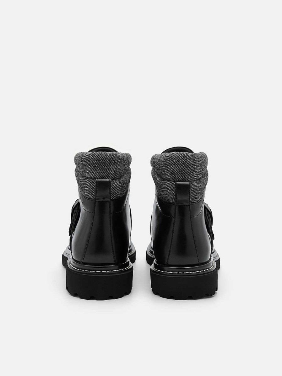 Online Helix Leather Boots Boots