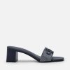 New Pedro Icon Fabric Heel Sandals Low Heels