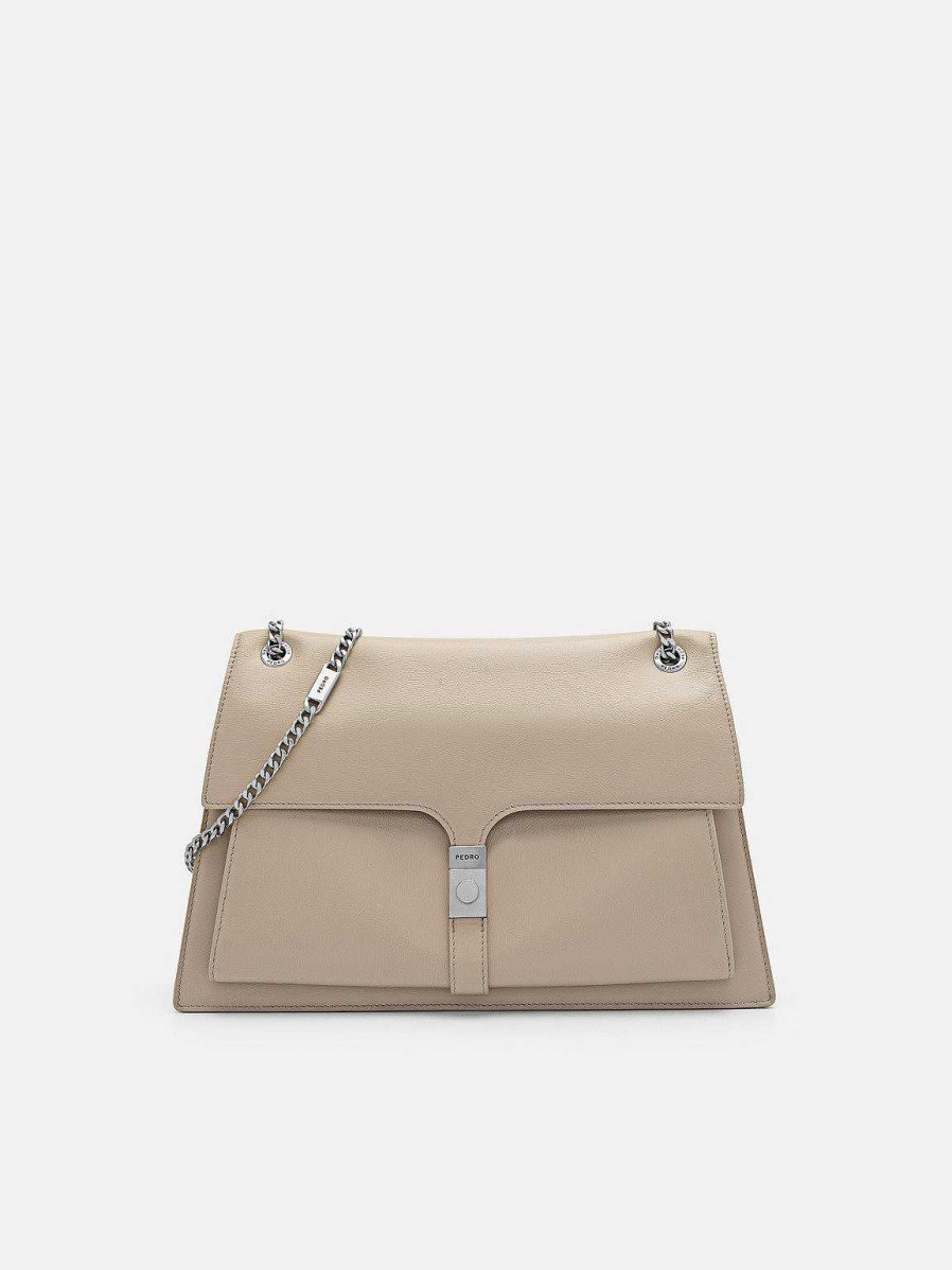 Online Pedro Studio Farida Leather Shoulder Bag Shoulder Bags