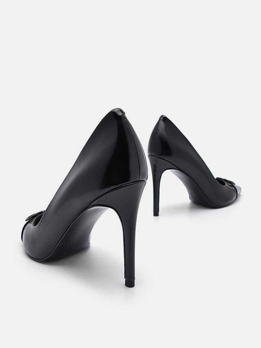 Hot Pedro Icon Leather Heel Pumps Pumps