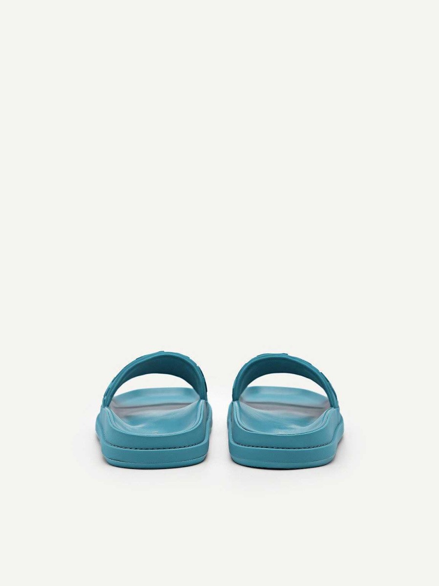 Online Pedro Icon Embossed Slide Sandals Sandals