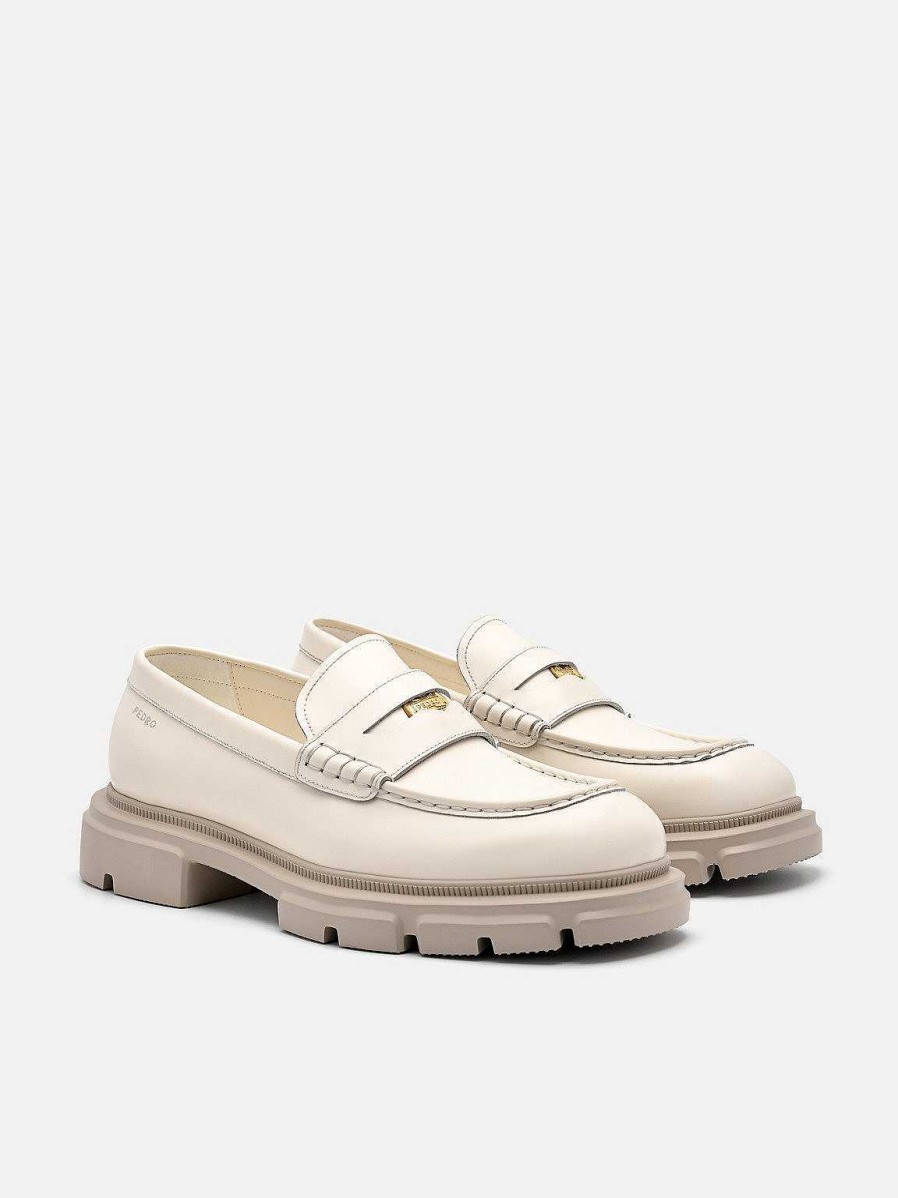 Clearance Ellis Leather Loafers Uni