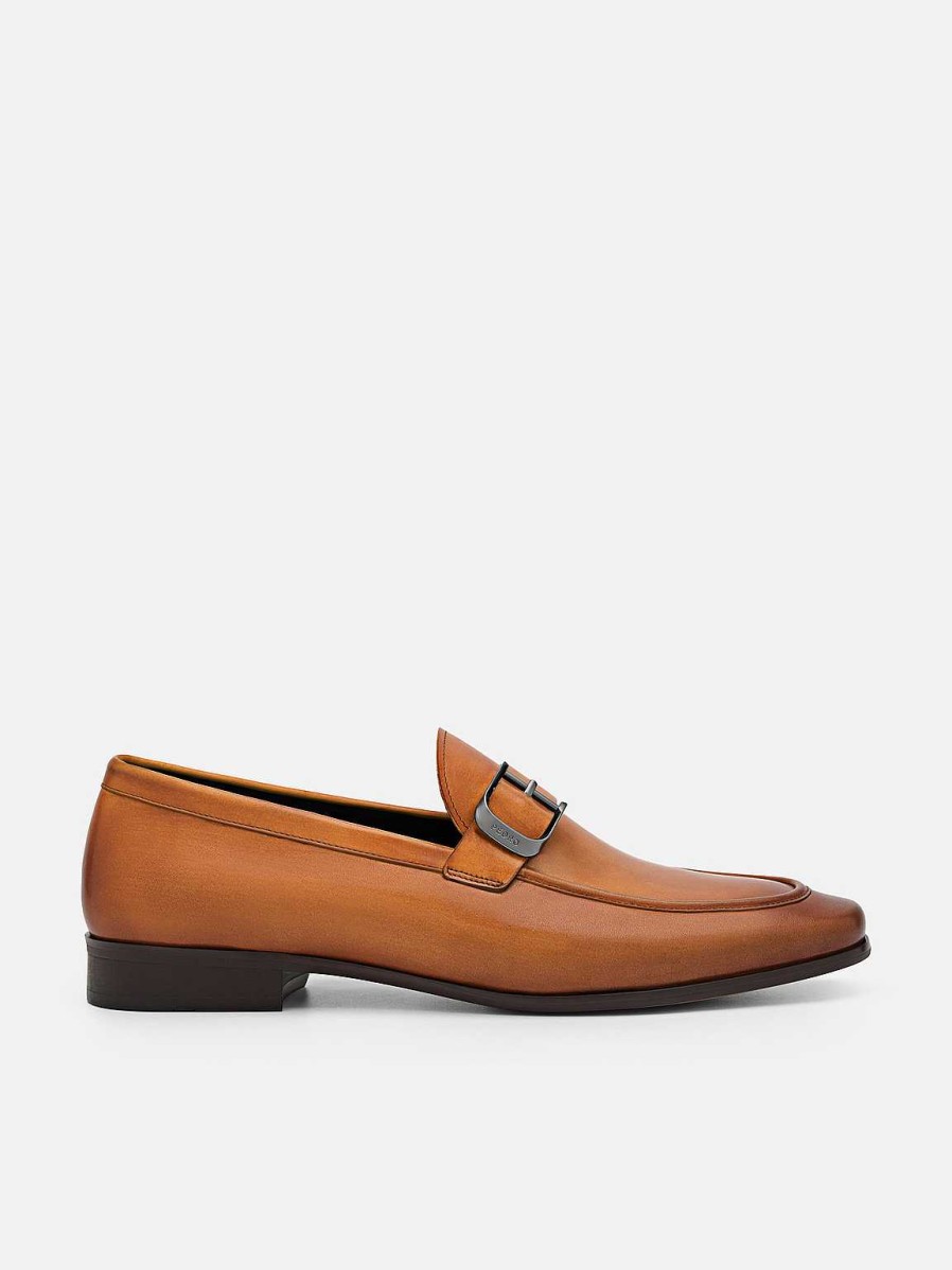 Online Helix Leather Loafers Loafers