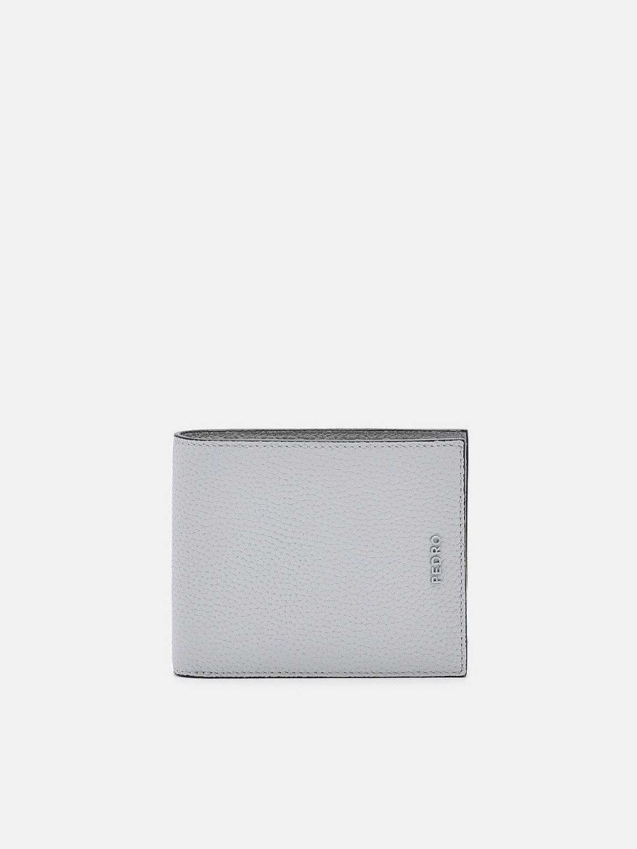 Hot Embossed Leather Bi-Fold Wallet With Coin Pouch Wallets