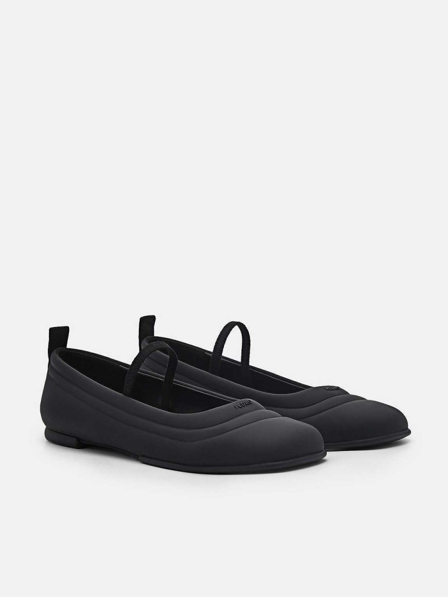 New Yara Leather Mary Janes Ballerinas