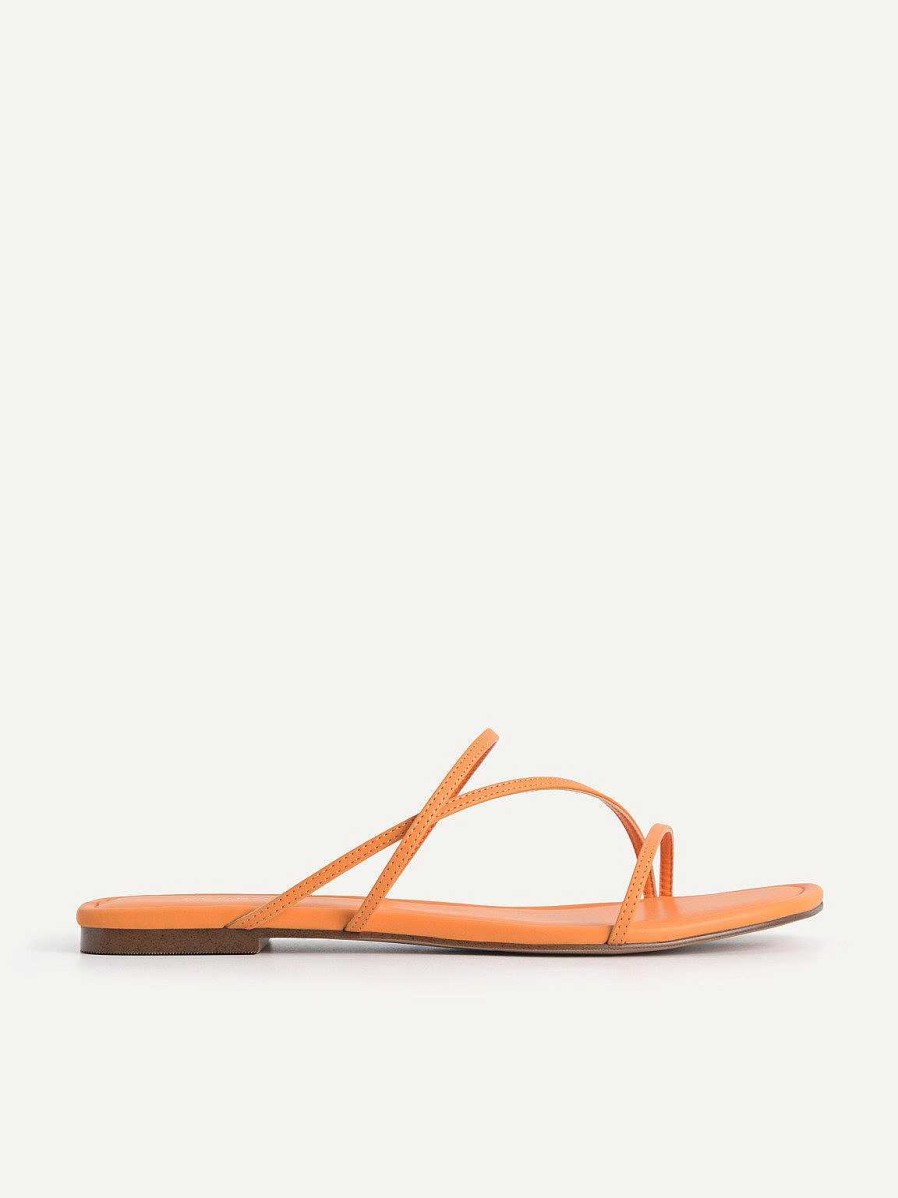 Best Gwyneth Strappy Flats Sandals