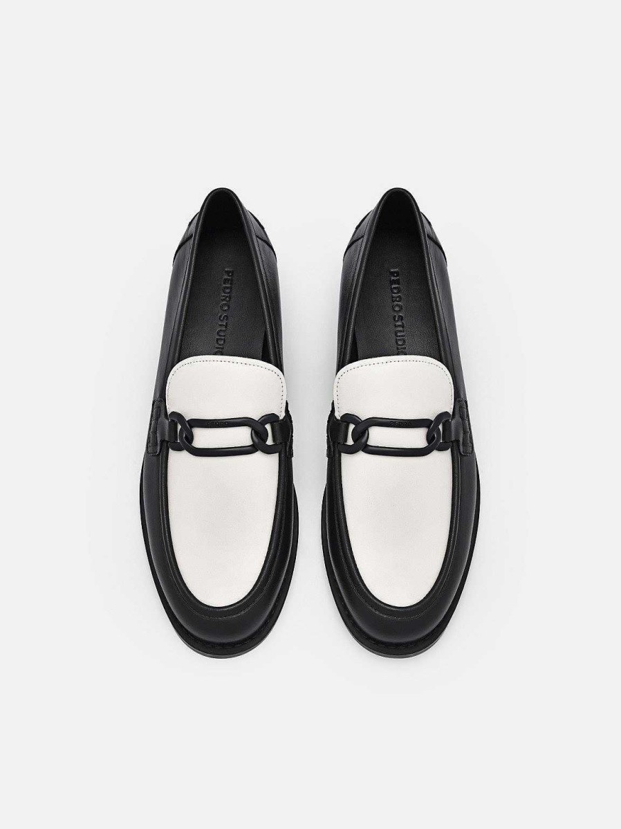 New Pedro Studio Jeanne Leather Loafers Loafers & Oxfords