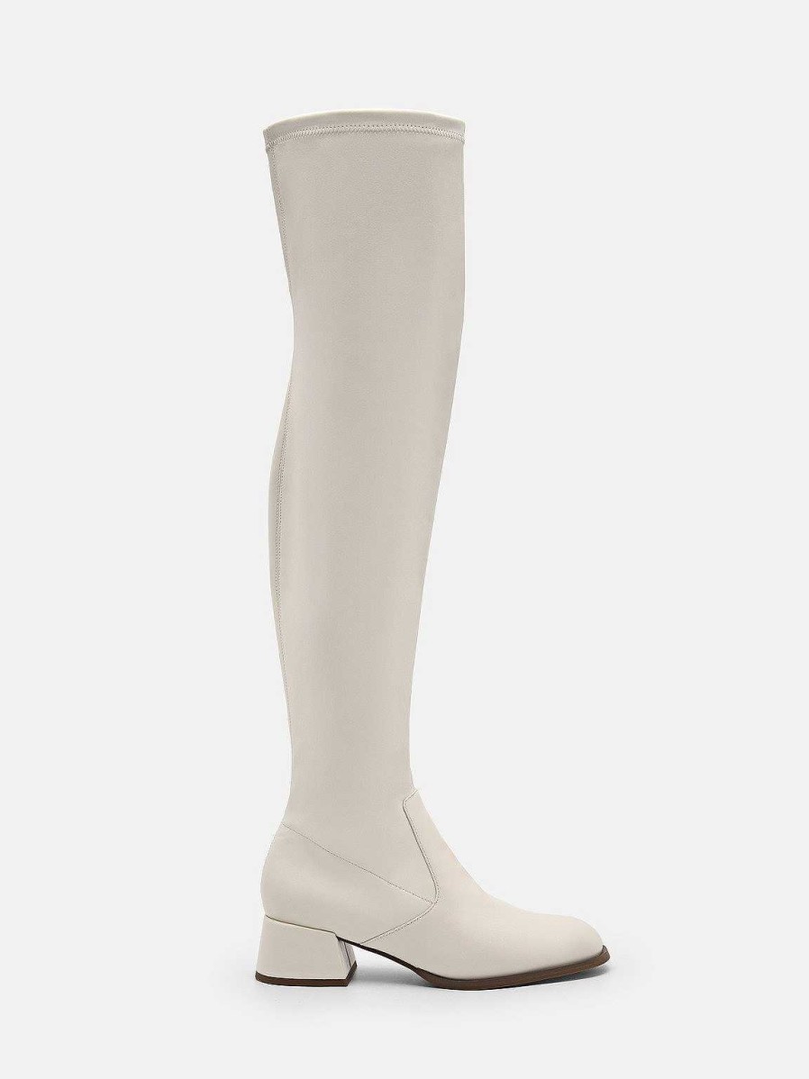 New Poppy Thigh High Boots Over-The-Knee Boots