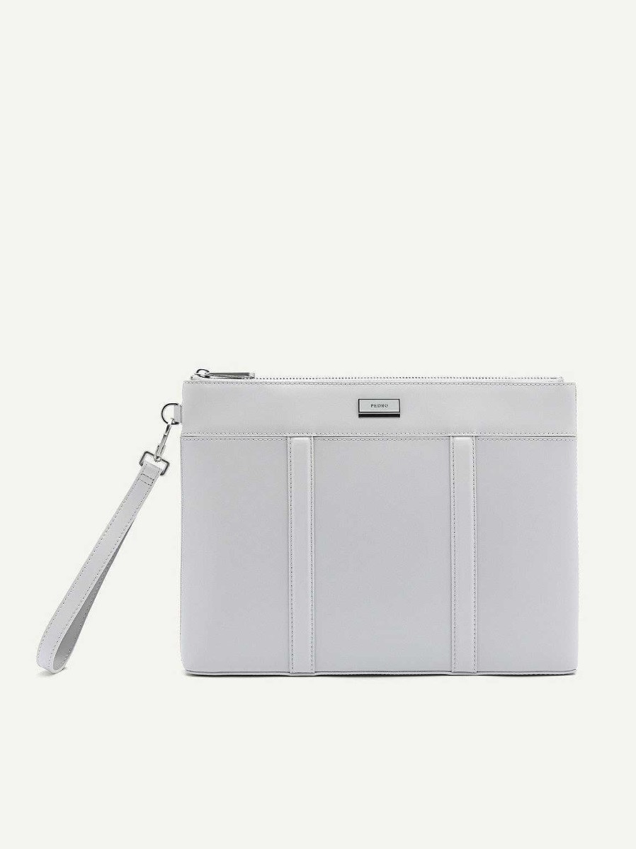 Best Allen Leather Portfolio Bag Clutches