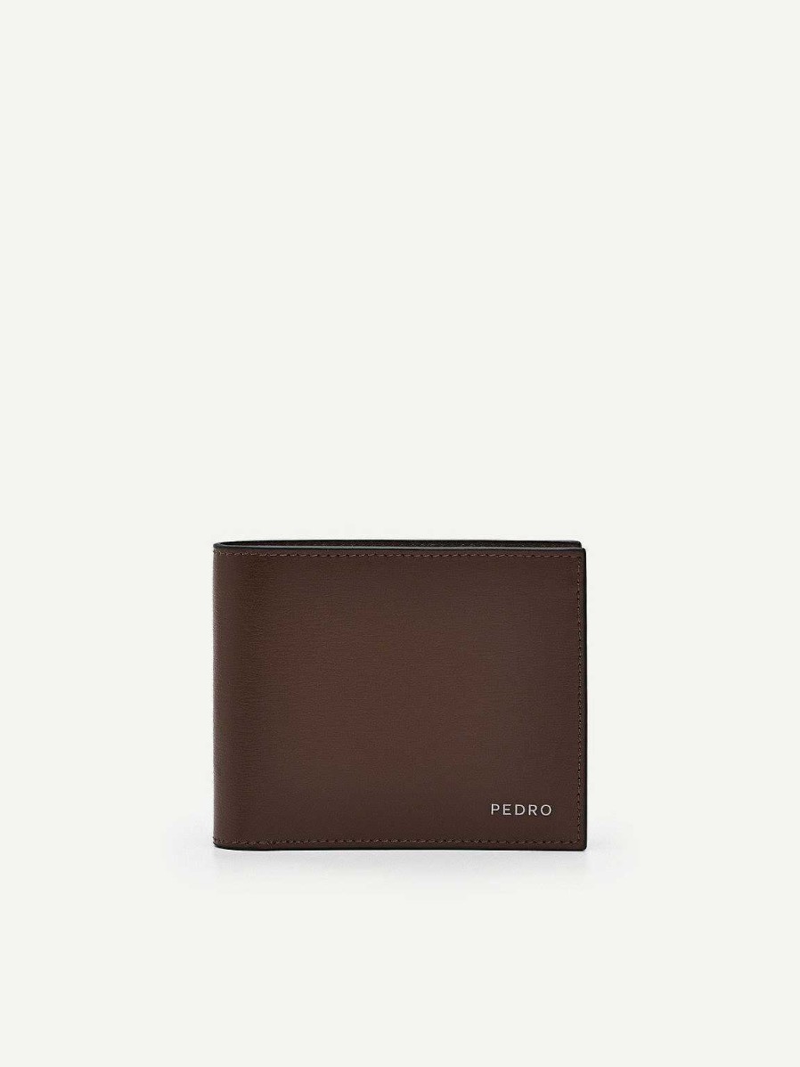 Clearance Leather Bi-Fold Coin Wallet Wallets