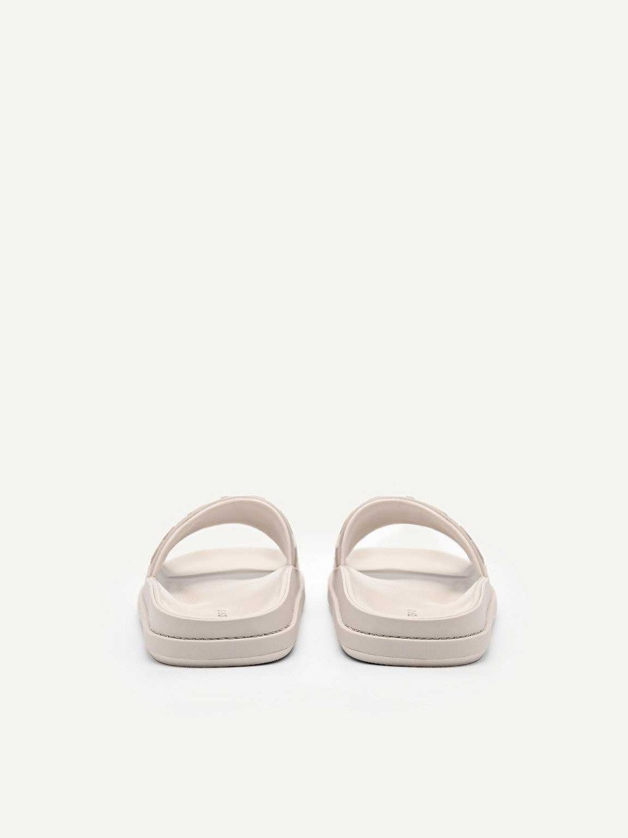 Online Pedro Icon Embossed Slide Sandals Sandals