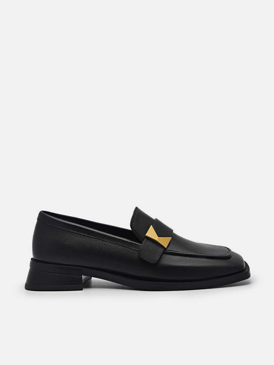 Online Marion Leather Loafers Loafers & Oxfords