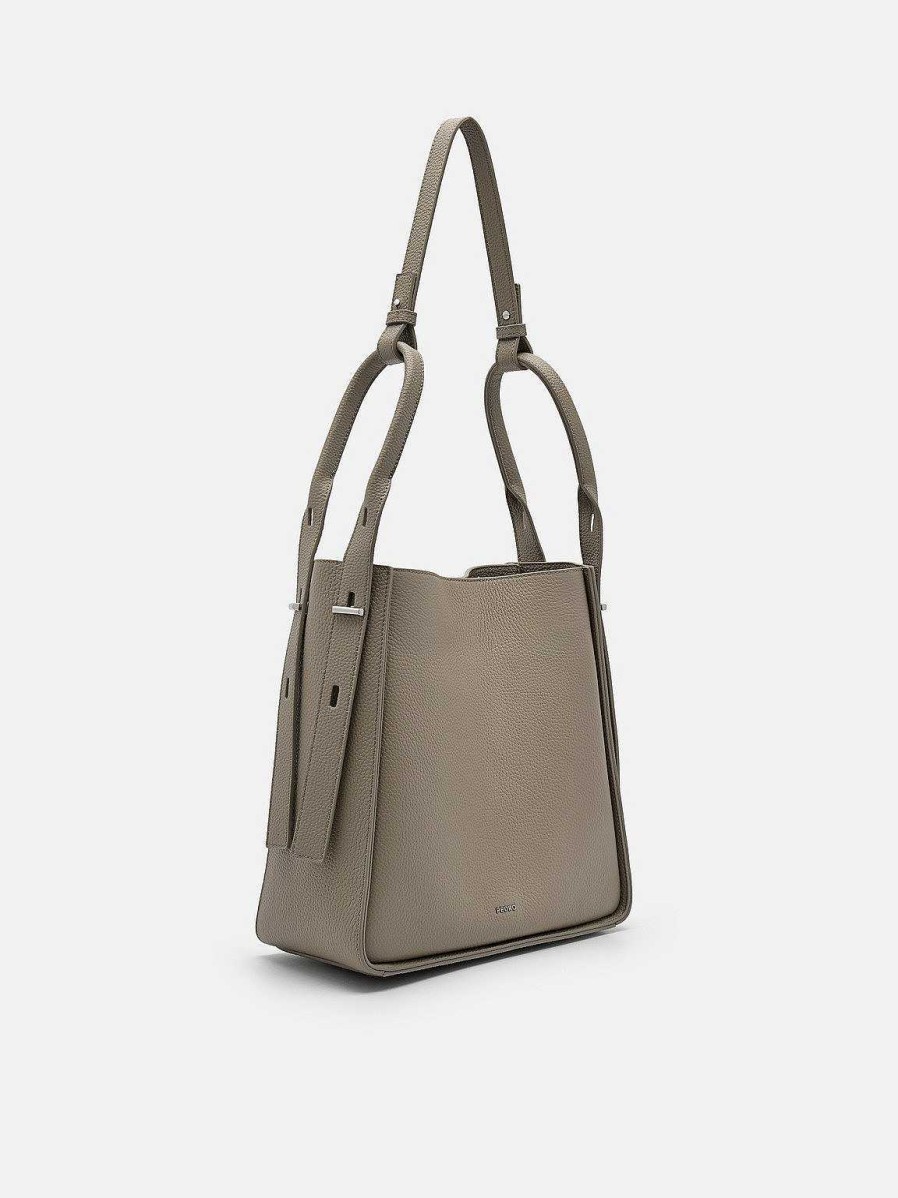 Clearance Demi Leather Hobo Bag Hobos