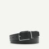 Online Embossed Leather Reversible Pin Belt Belts