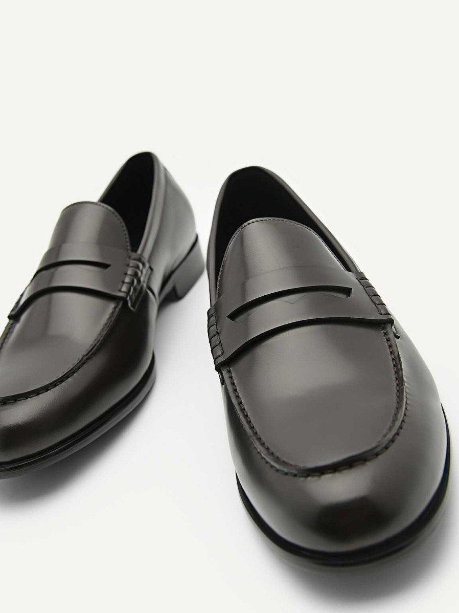 Online Leather Penny Loafers Loafers