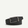 Hot Leather Reversible Pin Belt Belts