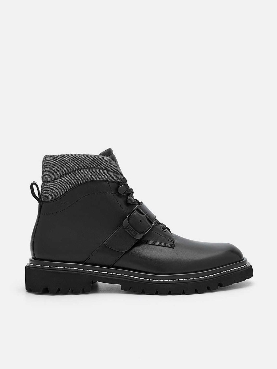 Online Helix Leather Boots Boots