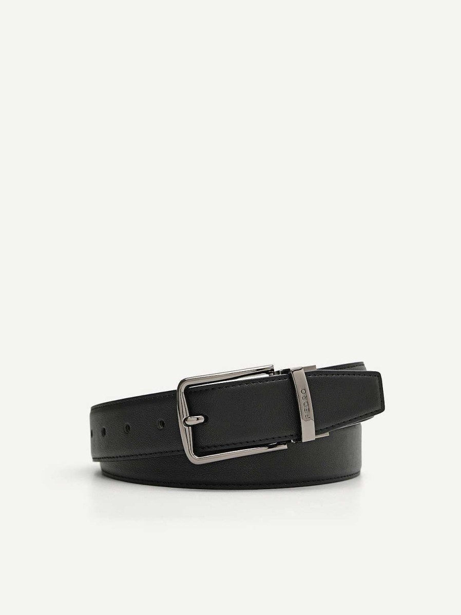 Wholesale Leather Reversible Pin Belt Belts