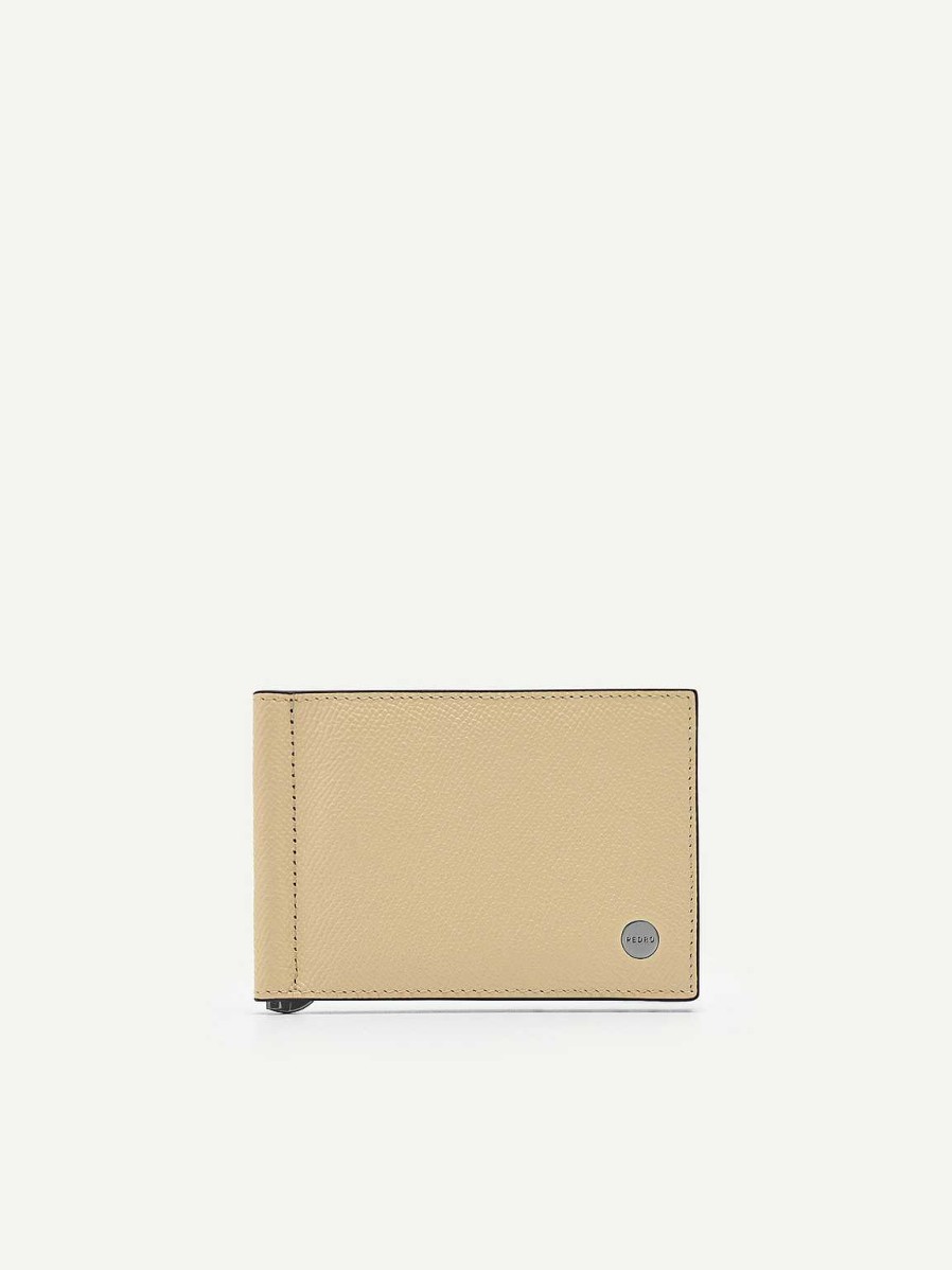 Clearance Oliver Leather Bi-Fold Money Clip Cardholder Card Holders