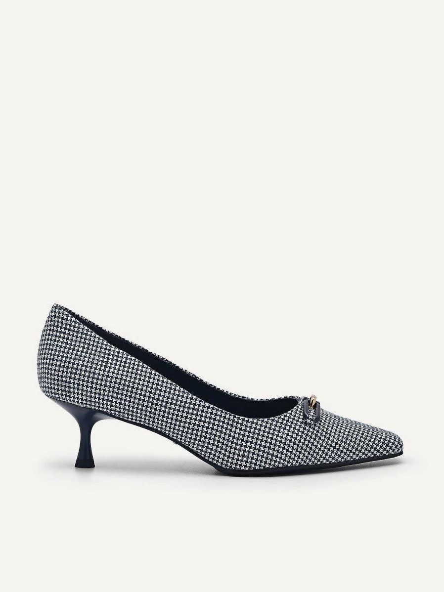 New Pedro Studio Kate Woven Pumps Low Heels