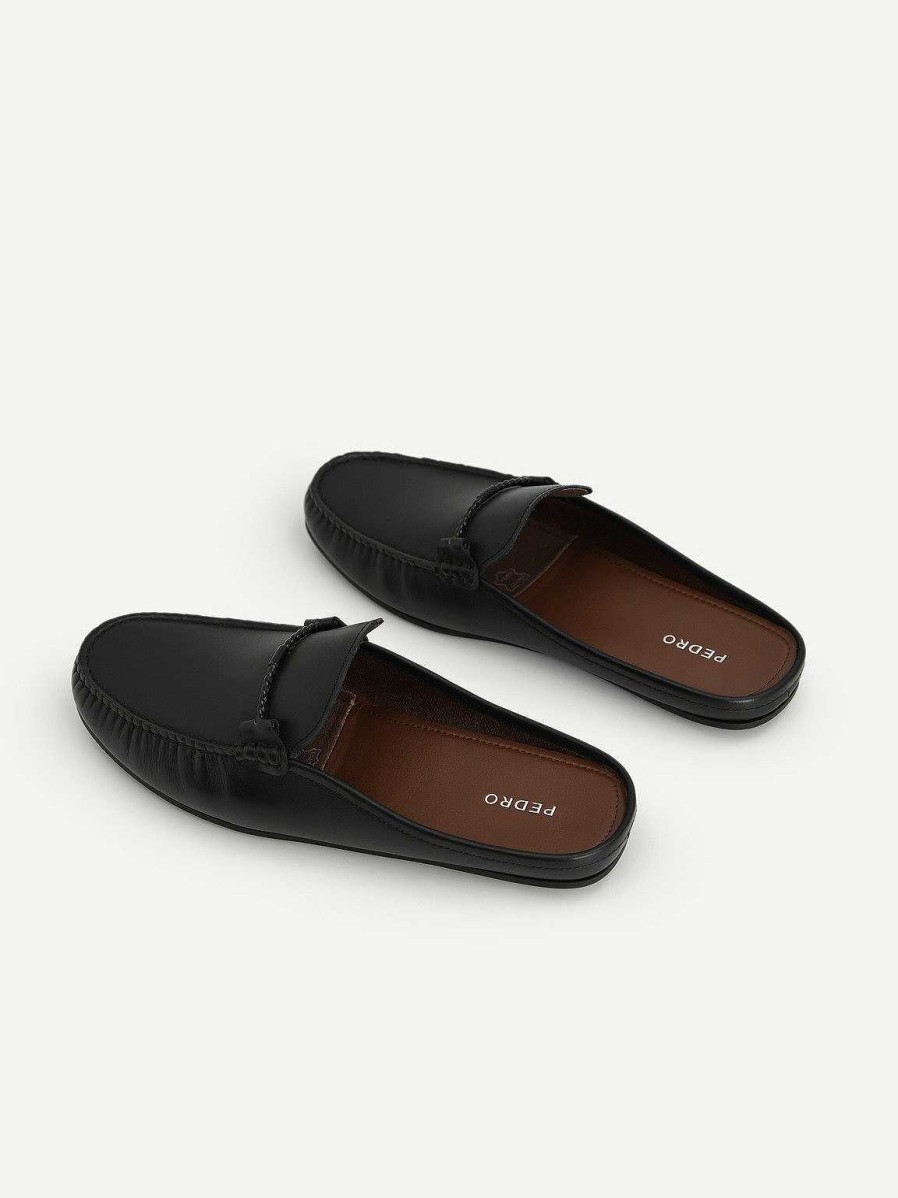 Online Leather Slip-On Driving Shoe Slip Ons