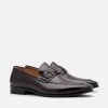 Hot Leather Buckle Loafers Loafers