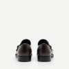 Wholesale Holly Leather Double Monkstrap Shoes Monk Strap Shoes