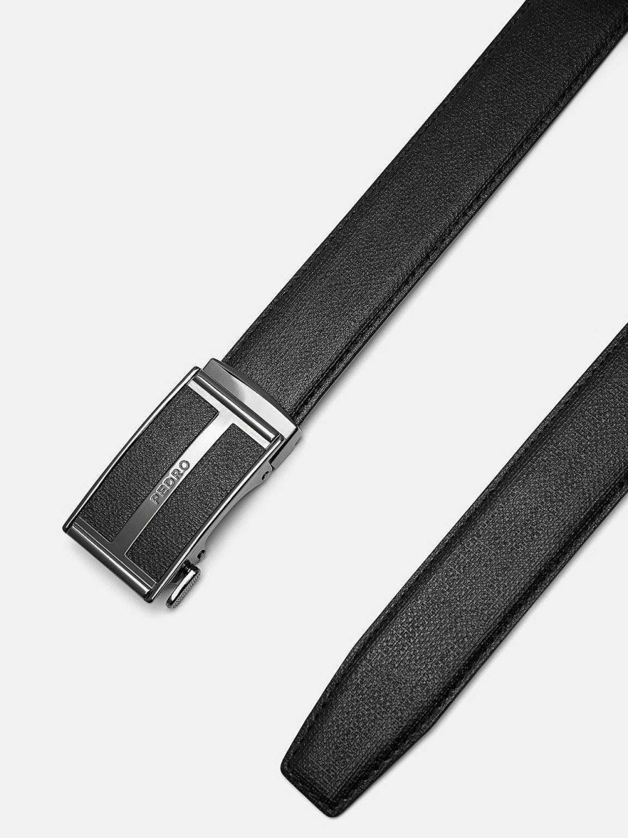 New Embossed Leather Automatic Belt Belts