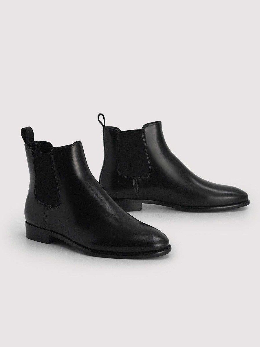 Wholesale Meg Leather Chelsea Boots Ankle Boots