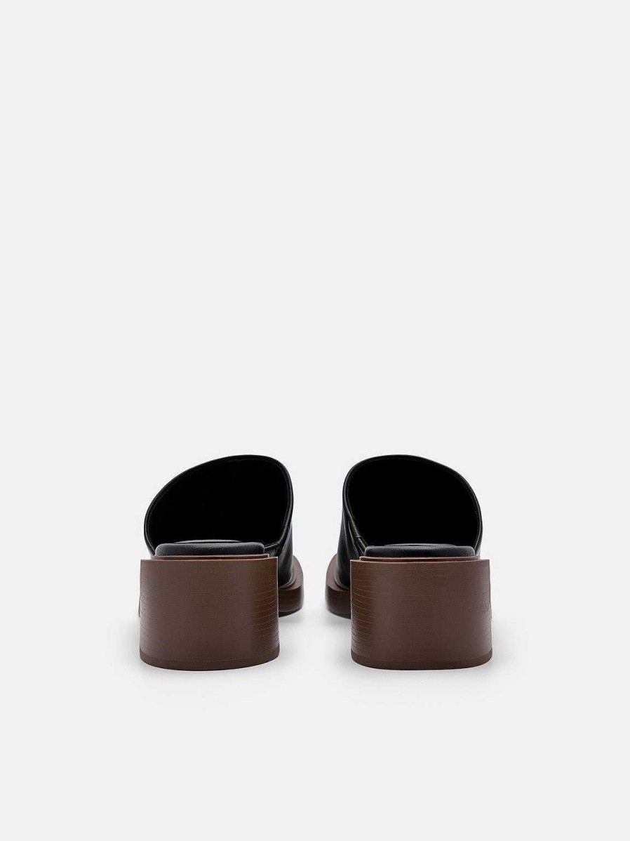 Clearance Lali Heel Mules Low Heels