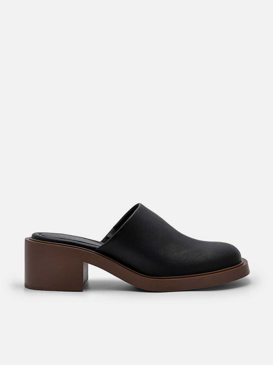 Clearance Lali Heel Mules Low Heels