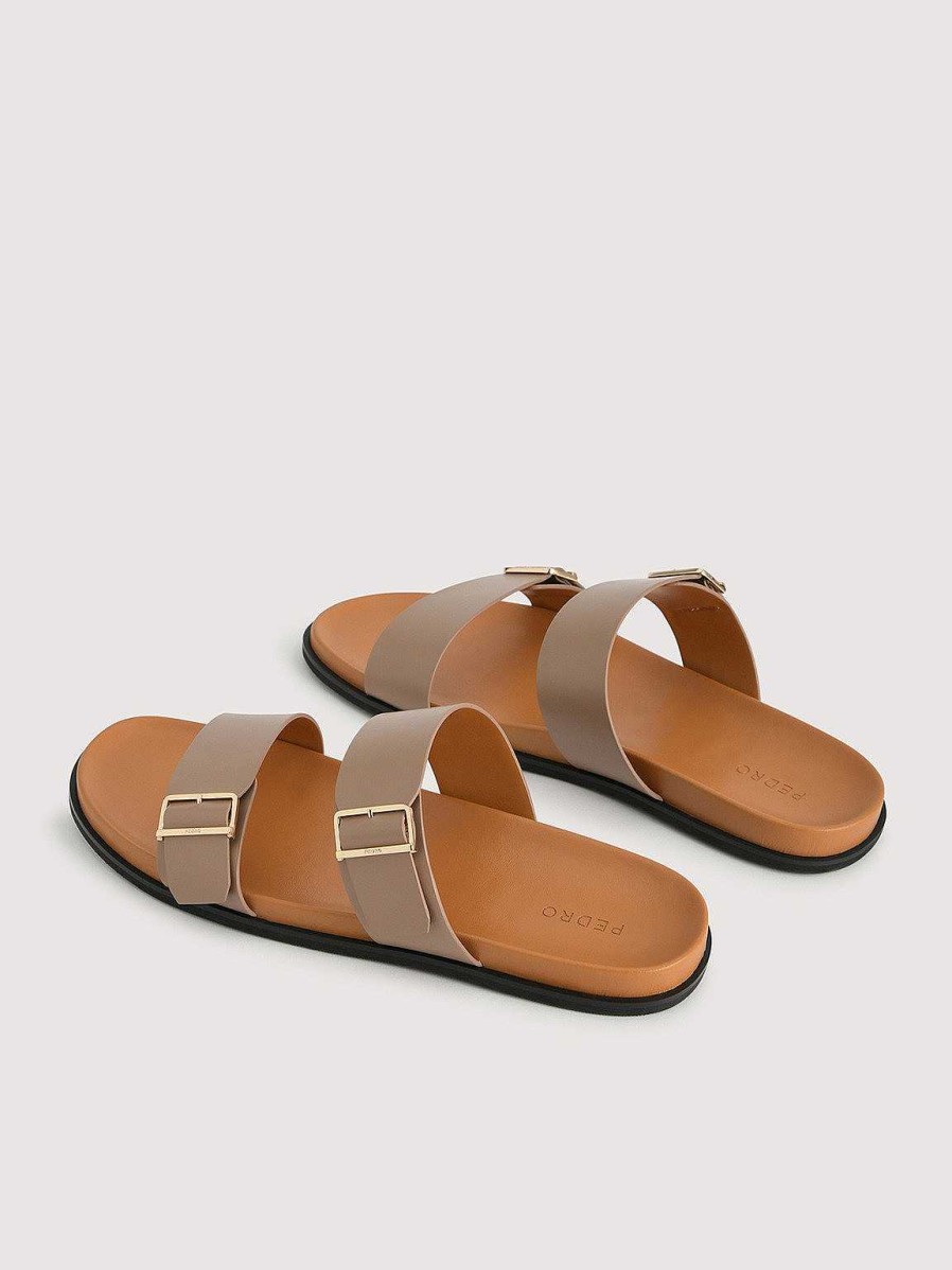 New Double Band Sliders Sandals