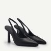 Hot Pedro Studio Liza Leather Slingback Pumps High Heels