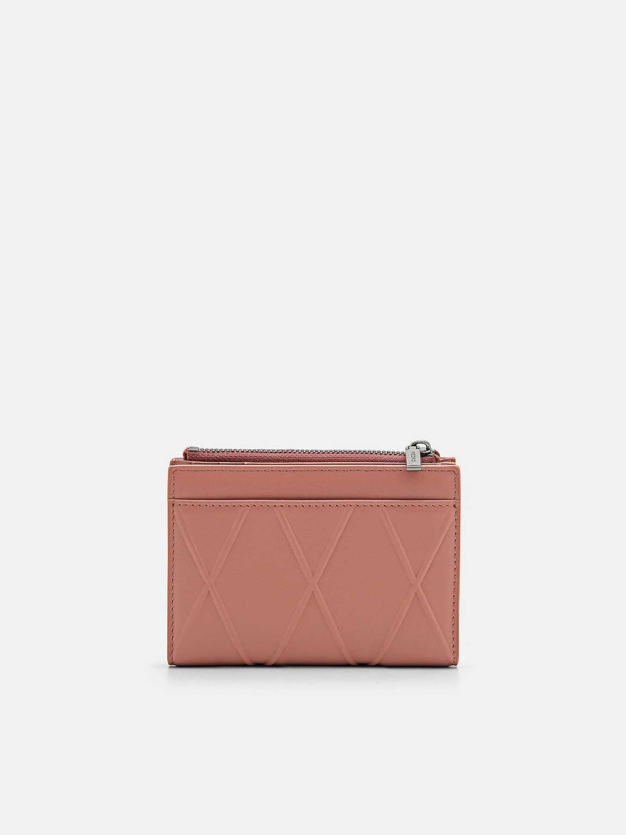 Online Leather Bi-Fold Wallet Compact