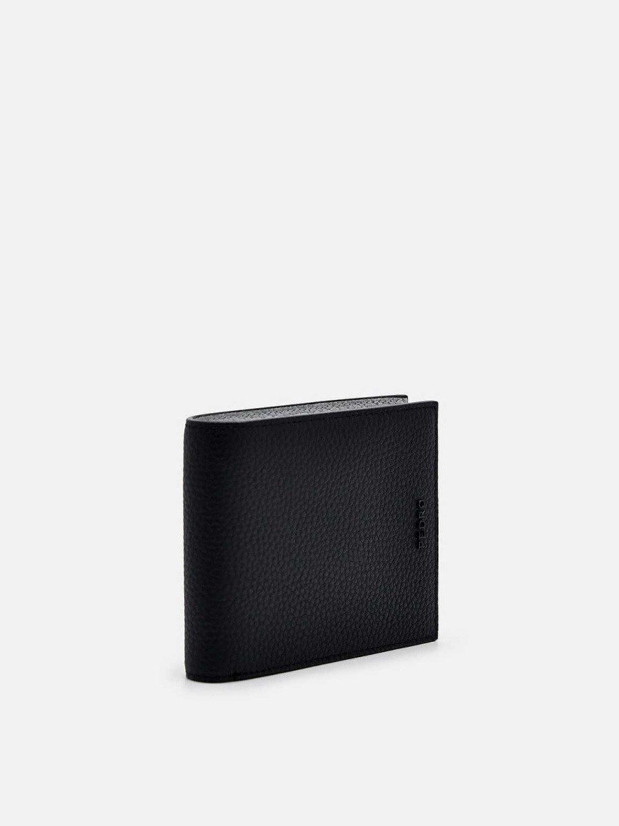 Online Embossed Leather Bi-Fold Wallet With Insert Wallets