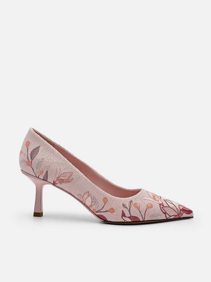 New Nica Fabric Heel Pumps Pumps