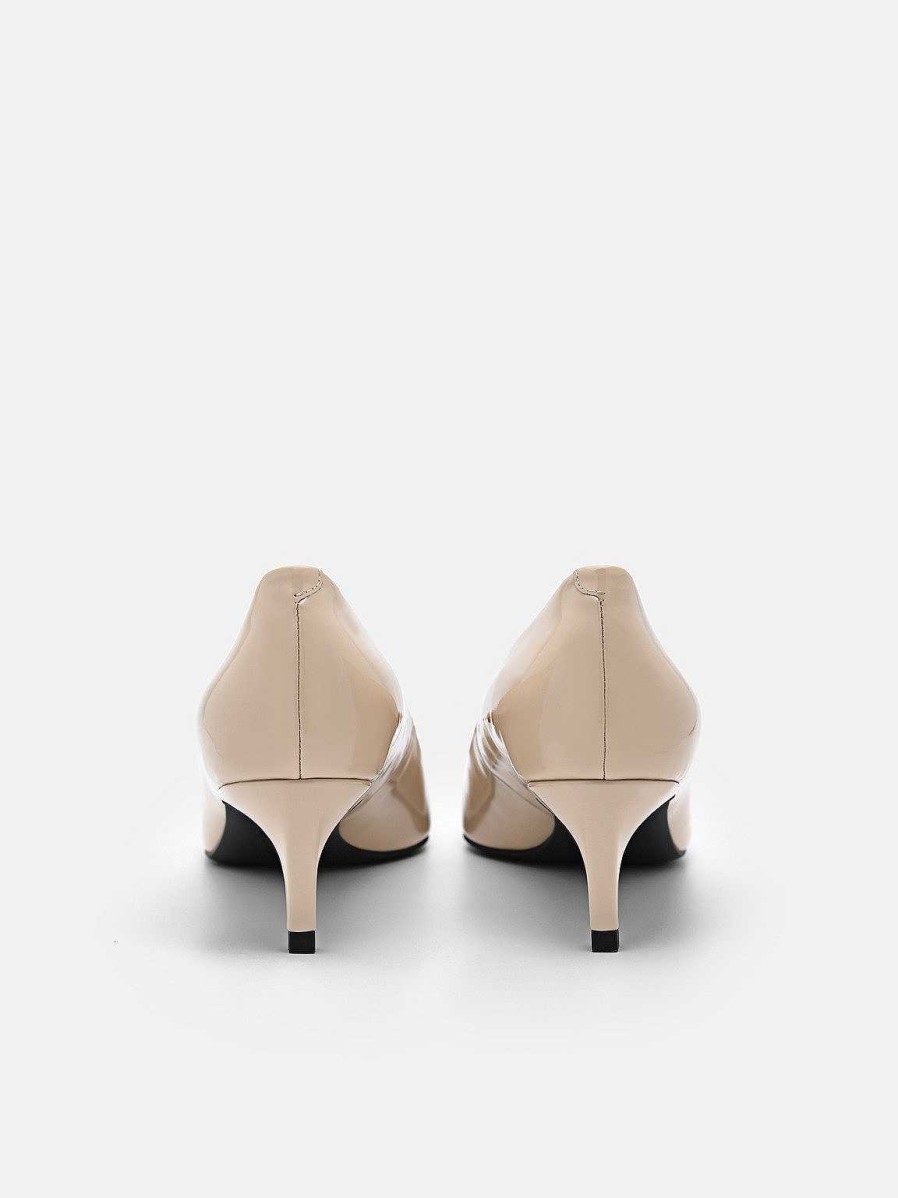 New Pedro Icon Leather Heel Pumps Pumps