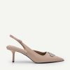 Clearance Pedro Icon Leather Slingback Pumps Pumps