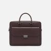 New Henry Textured Leather Briefcase Business Bags