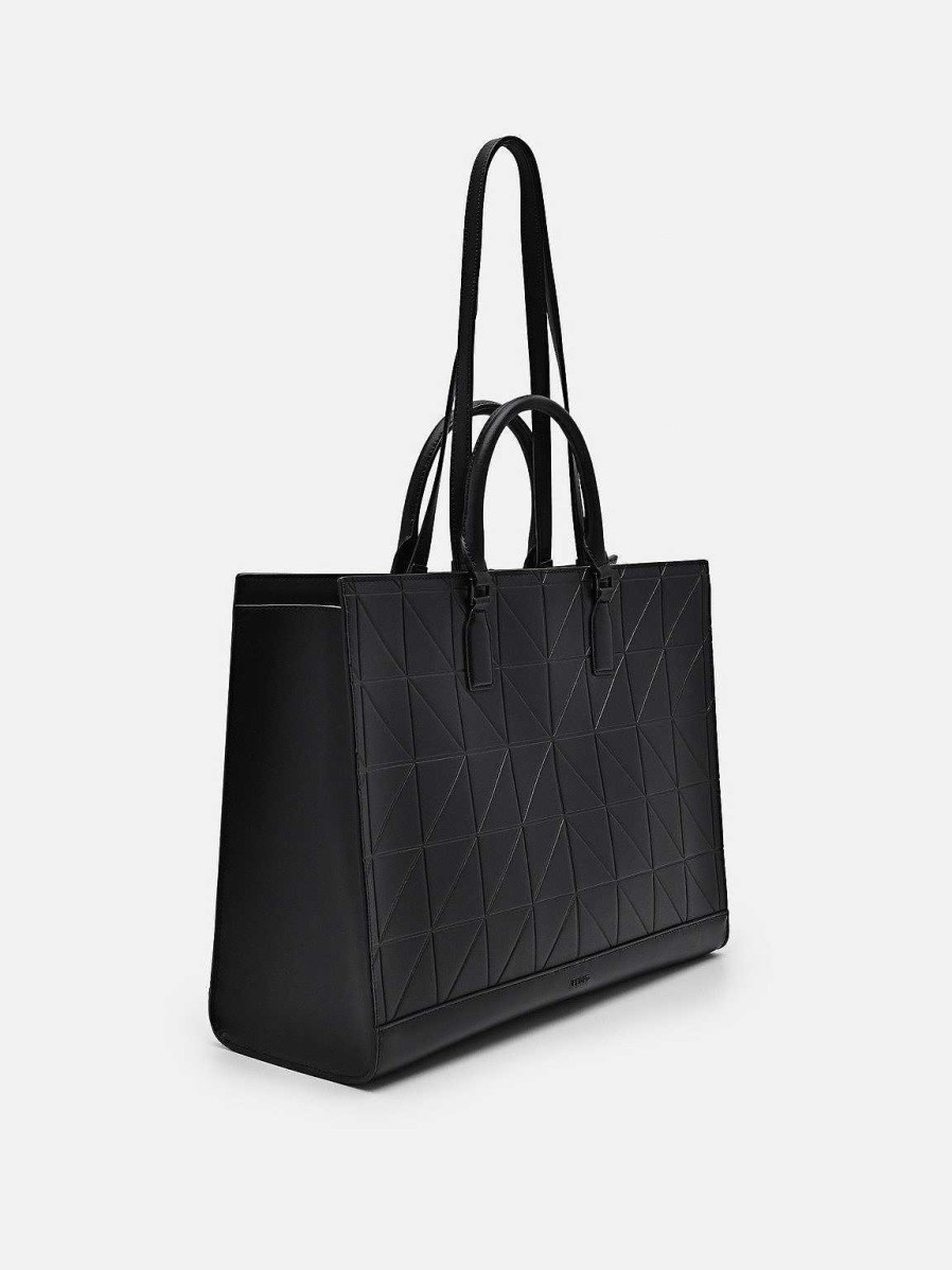 Best Pedro Studio Leather Pixel Tote Bag Tote Bags