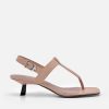 Clearance Helix Heel Sandals Low Heels