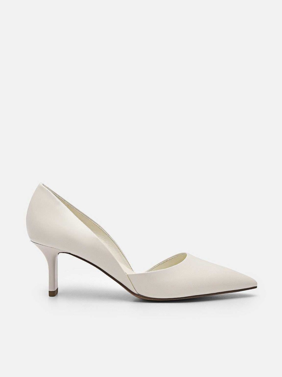 Best Rocco Leather Heel D'Orsay Pumps Pumps