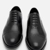 Best Leather Brogue Oxford Shoes Lace-Ups