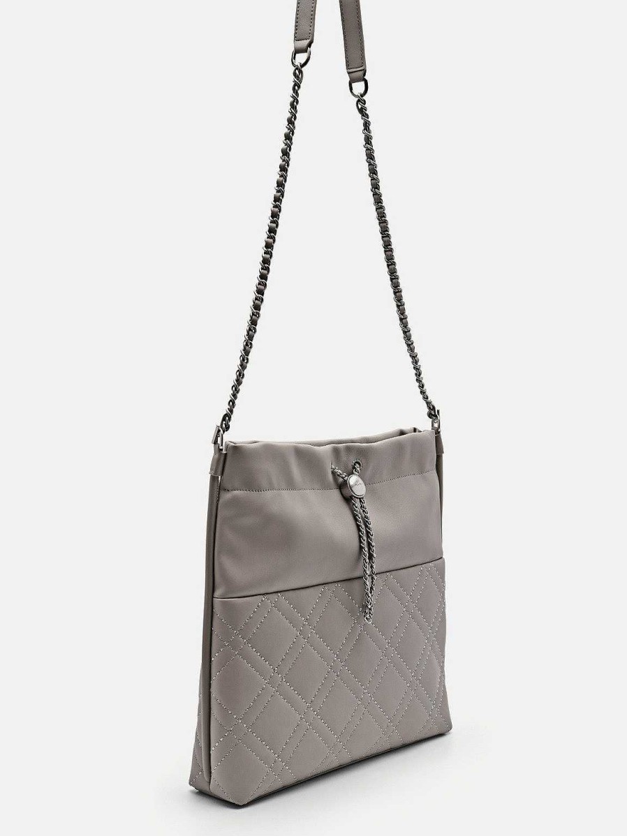 Online Cala Quilted Drawstring Tote Bags