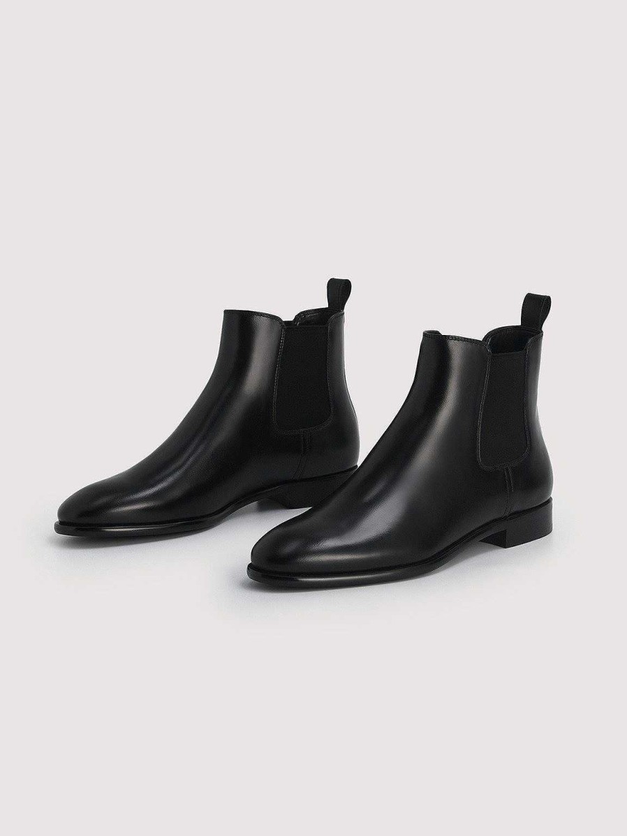 Wholesale Meg Leather Chelsea Boots Ankle Boots