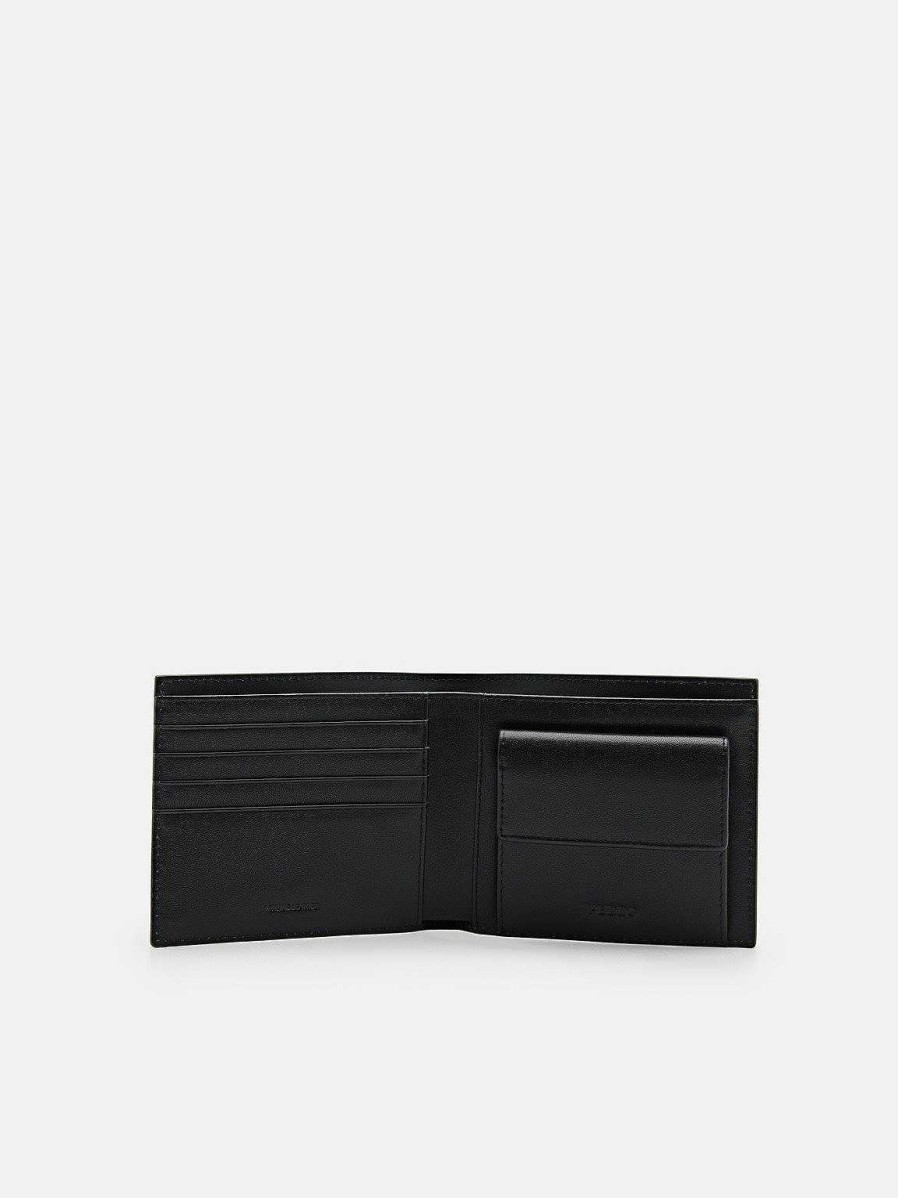 Clearance Leather Bi-Fold Coin Wallet Wallets