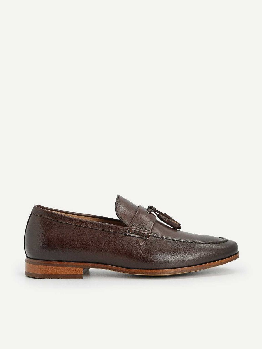 New Leather Tasselled Loafers Loafers