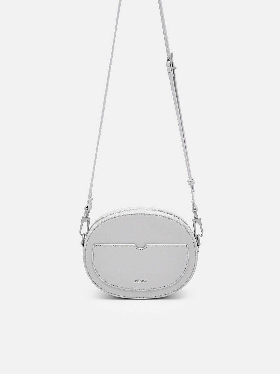 Clearance Pedro Icon Round Leather Shoulder Bag Mini Bags