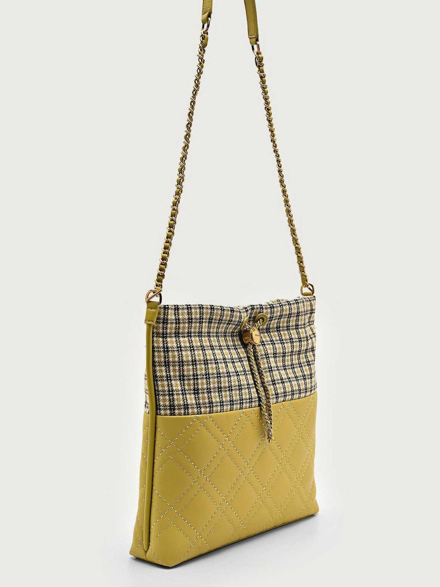 Clearance Cala Quilted Drawstring Tote Bags